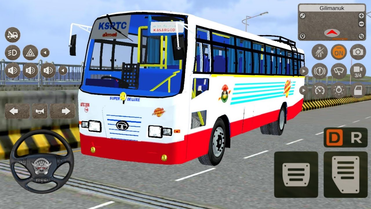 Kerala Bus Mod In Bus Simulator Indonesia - Bussid Bus Mod - Bus Game ...