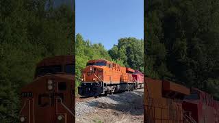 CP 8781 leads CPKC M267 south through Marion MS. 6/23/23