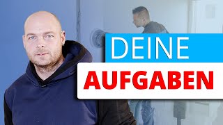 Das sind deine Aufgaben – Der Nr. 1 Sanierungsarbeitgeber aus Monheim am Rhein #jobs #handwerker