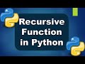 Display Fibonacci series using Recursive Function in Python || How todo recursive function in Python