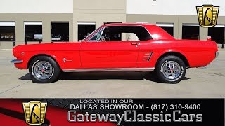 1966 Ford Mustang #615-DFW Gateway Classic Cars of Dallas