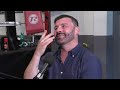 joe calzaghe on his fight with bernard hopkins