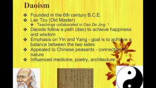 AP World History: Period 2: Classical China Part I - New Belief Systems