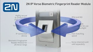 2N IP Verso Biometric Fingerprint Reader Module - 9155045