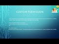 custom permissions in salesforce