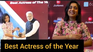 Best Actress of the Year got Sumbul Touqeer for Kavya #sumbultouqeer