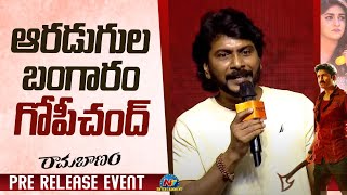 Director Sampath Nandi Speech At Ramabanam Pre Release Event | Gopichand | Dimple Hayathi | Ntv ENT