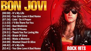Bon Jovi Best Rock Songs Playlist Ever ~ Greatest Hits Of  Album
