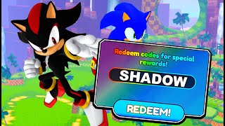 *NEW* WORKING ALL CODES Sonic Speed Simulator IN 2025 JANUARY ROBLOX Sonic Speed Simulator CODES