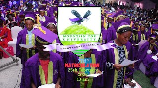 MTU 7th Matriculation Ceremony