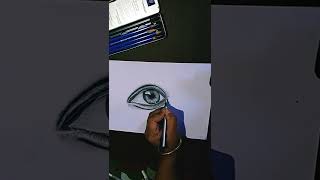Realistic Eye Pencil Drawing #sketch #pencilart #sunitadrawingart@Rapidfireart @Art by Ali Haider