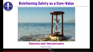 Reinforcing Safety as a Core Value  - Part 2