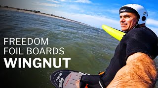 Freedom Foil Boards Wingnut review with Foil The World