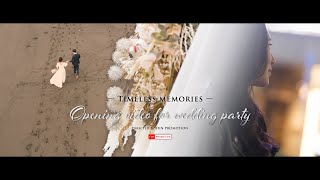 結婚式オープニングムービー  [2021.12.4 YOSHINORI + RIKA ] CINEMATIC VIDEO FOR WEDDING PARTY