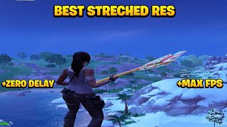 The *BEST* Stretched Resolutions in Fortnite Chapter 6! ✅ (How To Get A Stretched Resolution)