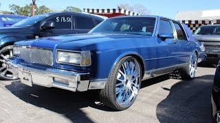 WhipAddict: Chevrolet Caprice Brougham LS on Forgiato Ovale 26s, Custom Paint, Sound System