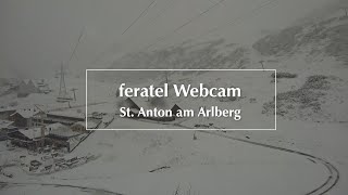 Webcams St. Anton – Erster Schnee am Arlberg