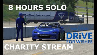 Will I survive? Drive For Wishes 8 HR SOLO - Road Atlanta Race Start @ 10:15 EST