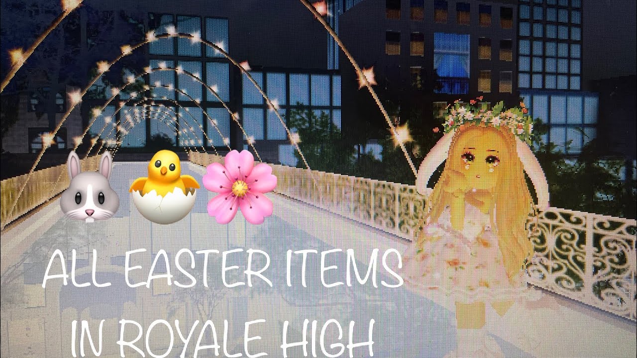 All Easter Items In Royale High!! - YouTube