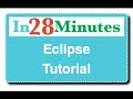 Eclipse Java Tutorial For Beginners  with  Maven & Git  - New Version