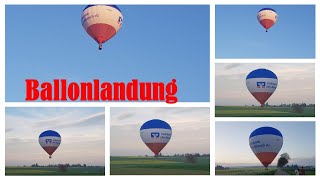 Ballonlandung perfekt gemacht