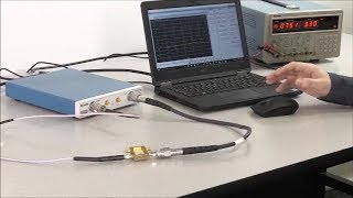 Making an Amplifier Gain Measurement using the Tektronix TTR500 VNA