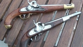 Shooting the last two muzzleloading pistols of the Hapsburg Monarchy