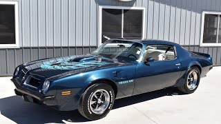 1974 Pontiac Trans Am 455 (SOLD) at Coyote Classics