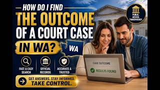 How do i find the outcome of a court case in Washington county - wa