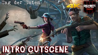 Black Ops 4 Zombies: Tag Der Toten Intro Cutscene (4K)