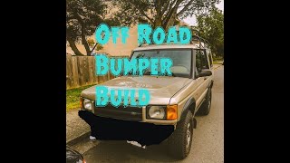 Land Rover Disco II: Off-road winch bumper build