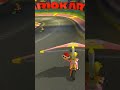 direct hit donkey kong by princess peach in mario kart 8 deluxe shorts mariokart