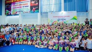 Đội tuyển Aerobic tỉnh Thanh Hóa tham gia HKPĐ toàn quốc lần thứ x tại Quảng Nam