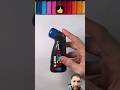 The blue Mop Marker👍 unboxing #shorts #art #satisfying #graffiti #posca #drawing #markers