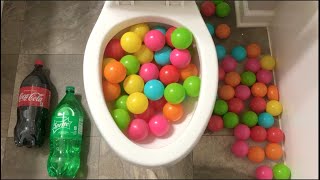 Will it Flush? Plastic Colored Balls