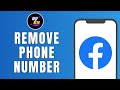 HOW TO REMOVE PHONE NUMBER FROM FACEBOOK WITHOUT WHATSAPP CODE