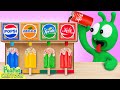 Pea Pea Making Colorful Ice Cream Vending Machine - Colors for toddlers - PeaPea Cartoon