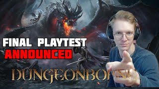 DUNGEONBORNE FINAL PLAYTEST REACTION \u0026 EXPECTATIONS