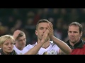 podolski abschied von der nationalelf ehrenrunde im stadion 22 märz 2017