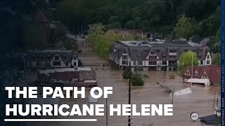 The devastation and destruction of Hurricane Helene