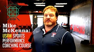 Mike McKenna on the USAW Sports Performance Coaching Course