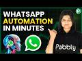 Automate Your Entire WhatsApp Conversations in 5 Minutes (AI Chatbot + No Code)