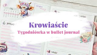 Wiosenne mućki | Druga tygodniówka lutego w bullet journal | Weekly [autopromocja]