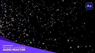 Trapcode Particular Audio Visualization with Sound Keys - After Effects Tutorial