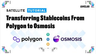 How to Bridge Into Cosmos: Transferring USDC From Polygon to Osmosis (Tutorial)