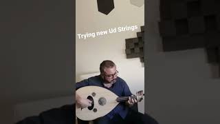 Trying new Ud Strings #haythamkawar #haytham_kawar #ud #oud #amman #jordan #kürschner #عود