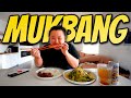 Spicy Spare Ribs and Garlic Water Spinach Dinner Mukbang 먹방 Eating Show! (Casual Eat with Me)