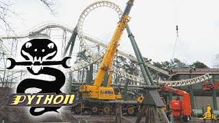 Heropbouw Python 31-01-2018 @Efteling