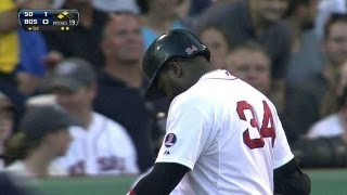 SD@BOS: Ciriaco turns an unassisted double play