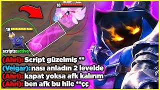 SCRİPT DEDİ SÖVDÜ AFK KALDI !! HİLE GİBİ HASAR ATIYORUM !!